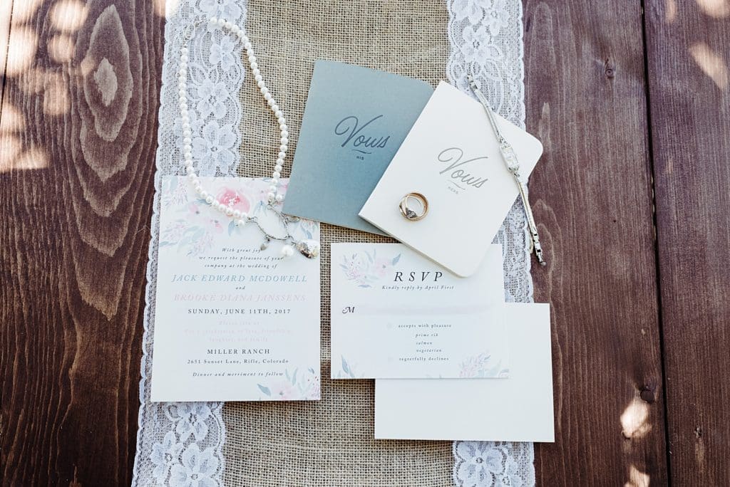 minted romantic wedding invitations