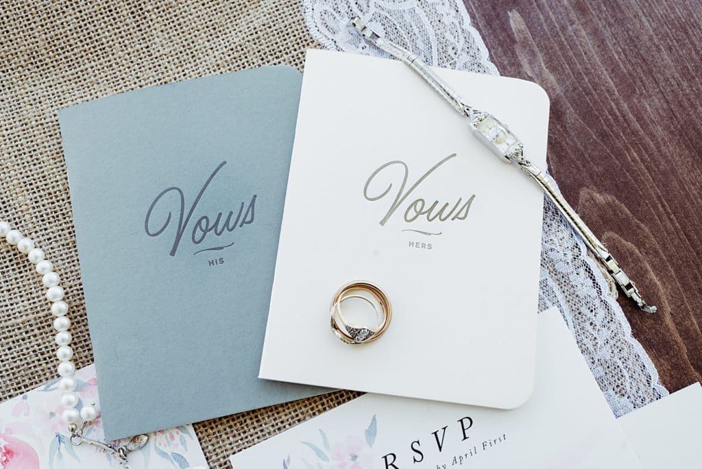 vow books for weddings
