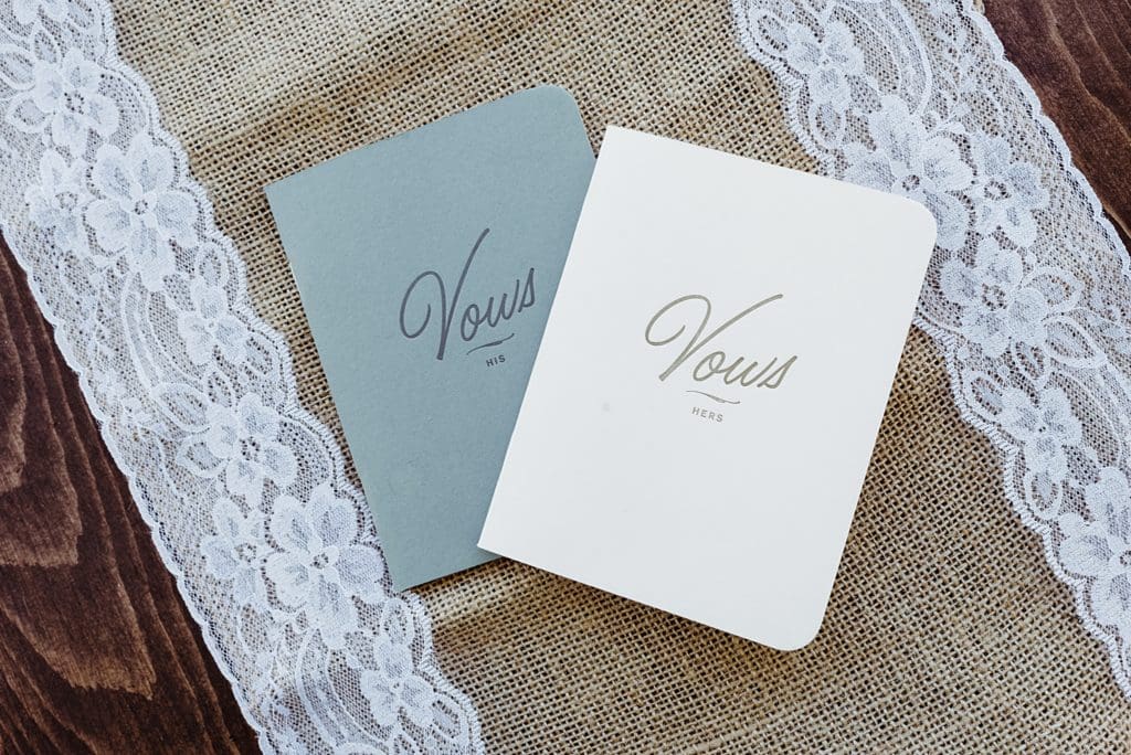 vow books for him and her