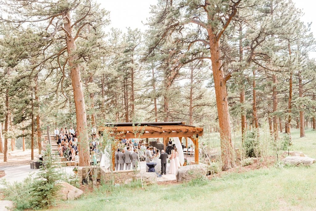Della Terra wedding in Estes Park