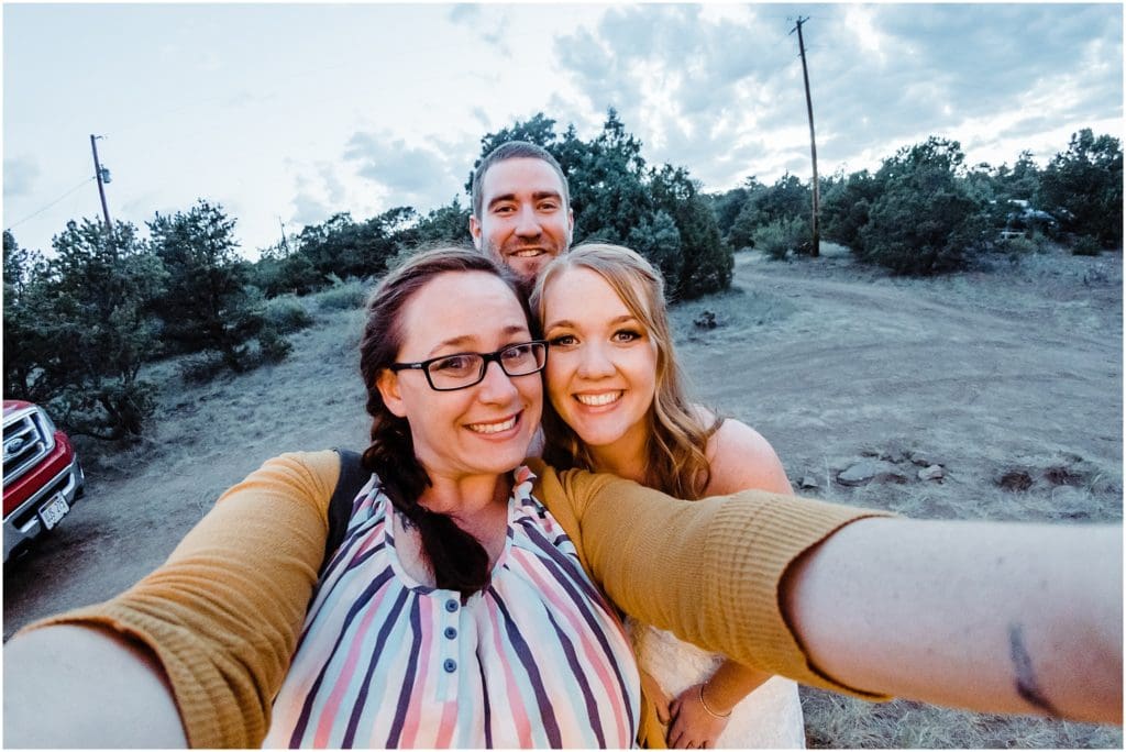 ashley durham wedding photography selfie