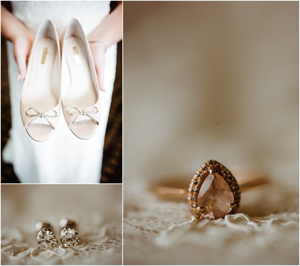 bridal jewelry details