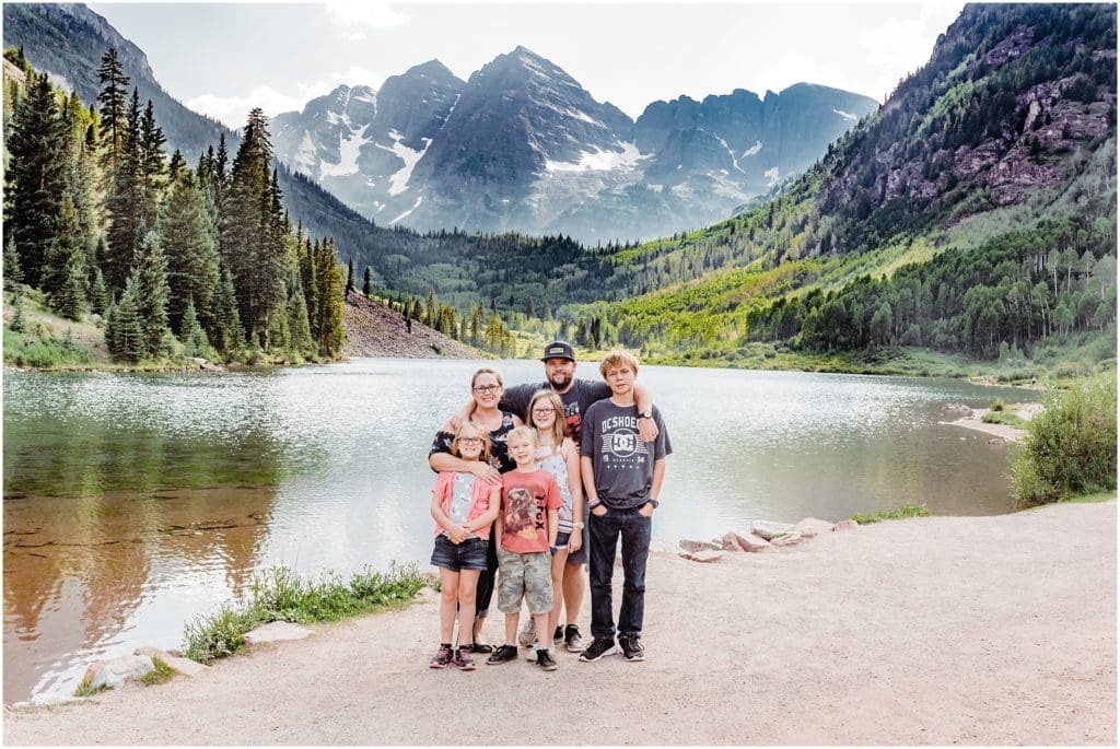 maroon bells family session