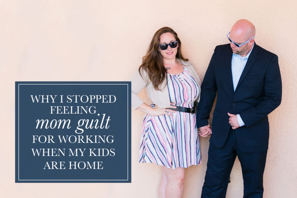 Why I Stopped Feeling Mom Guilt For Working While The Kids Are Home