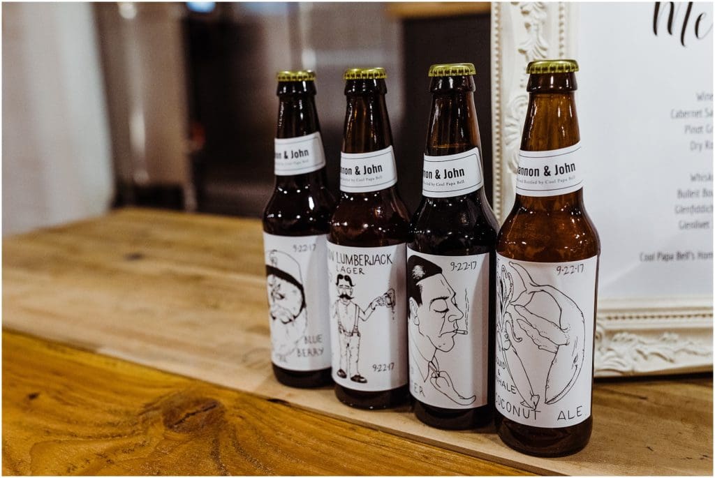 personalized beer bottle labels