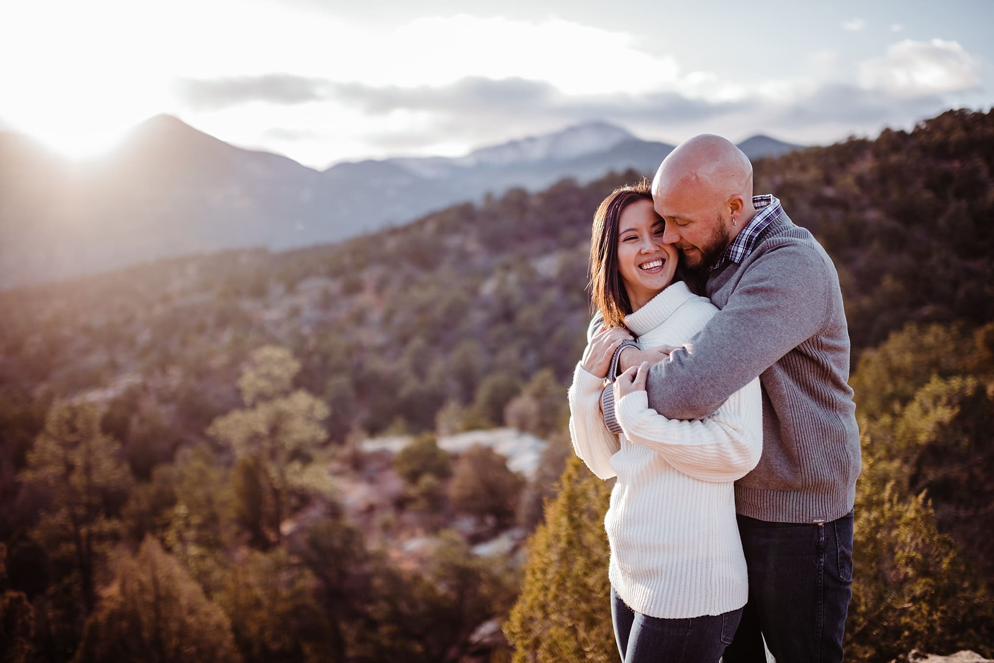 Colorado Springs engagement session at Garden of the Gods