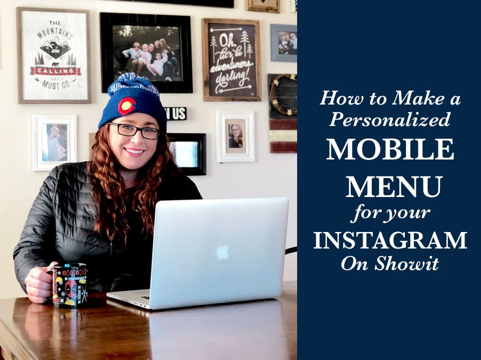 How to Make a Personalized Mobile Menu to Instagram Using Showit