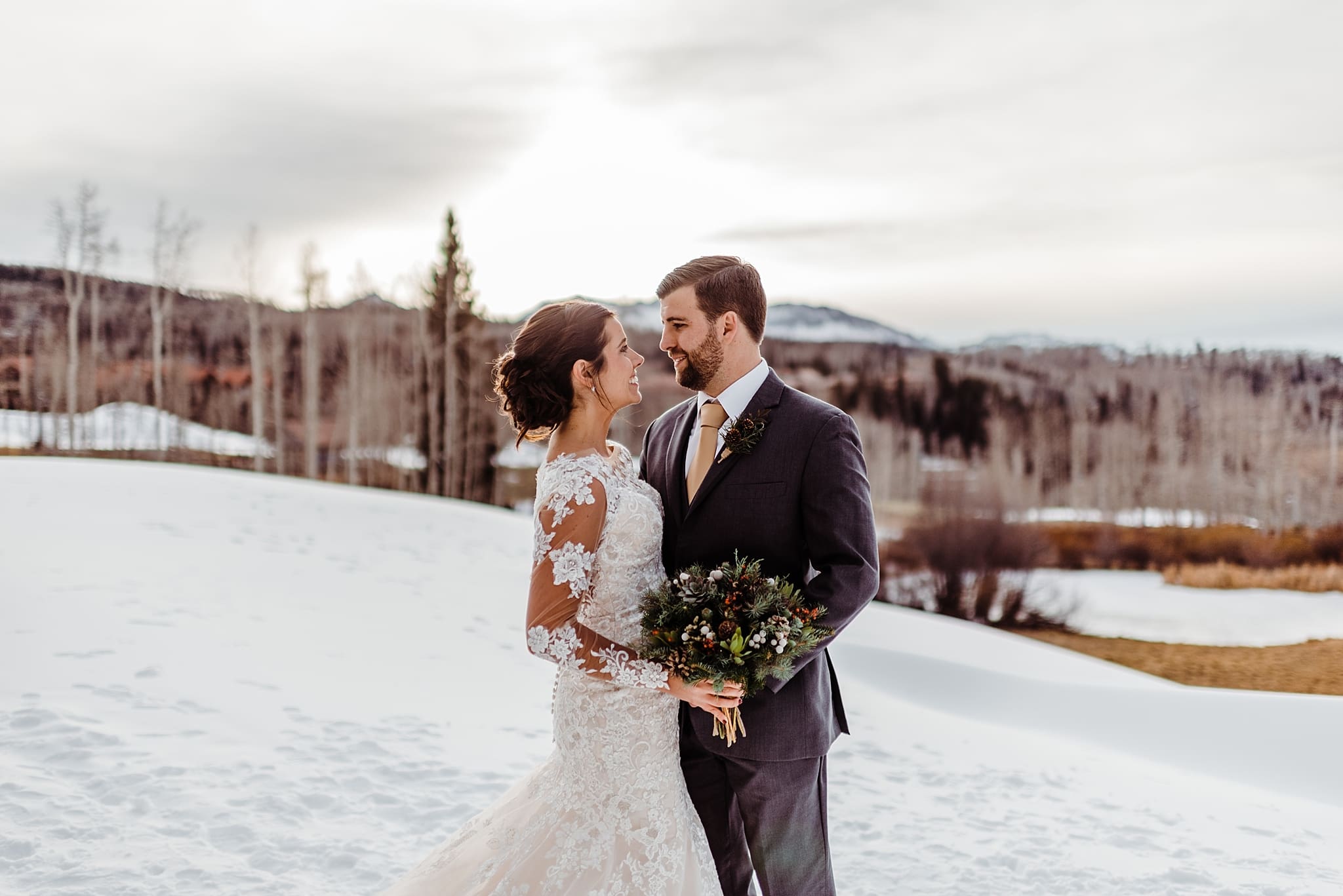 wedding photos in telluride colorado