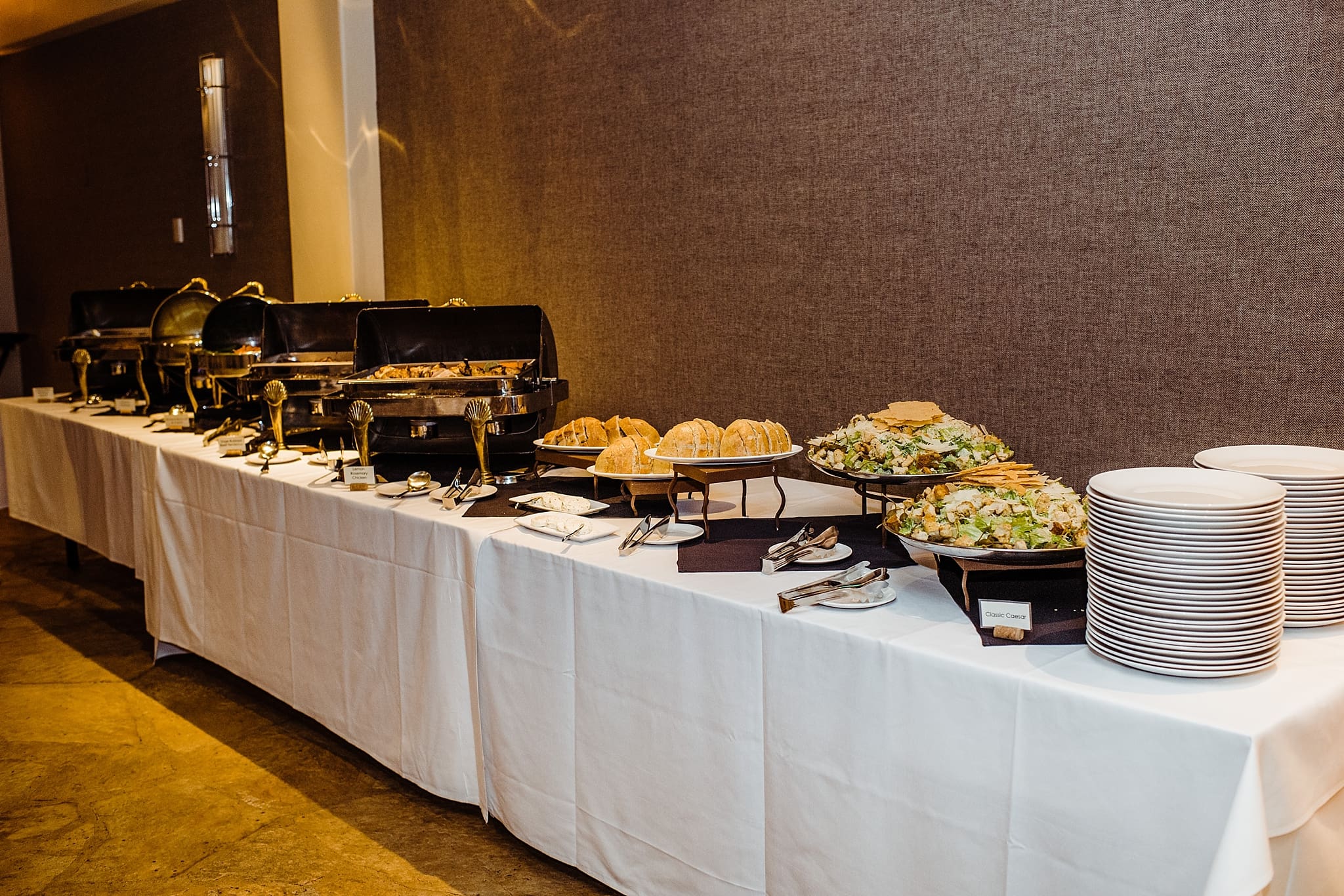 peaks resort and spa buffet for wedding reception