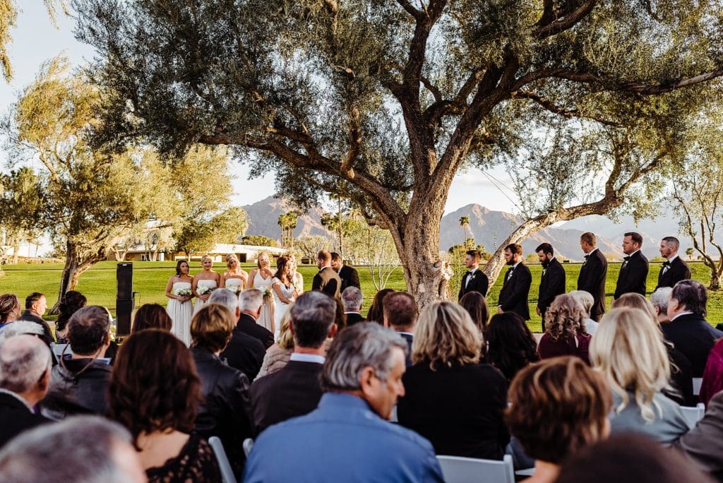 la quinta country club wedding ceremony photos