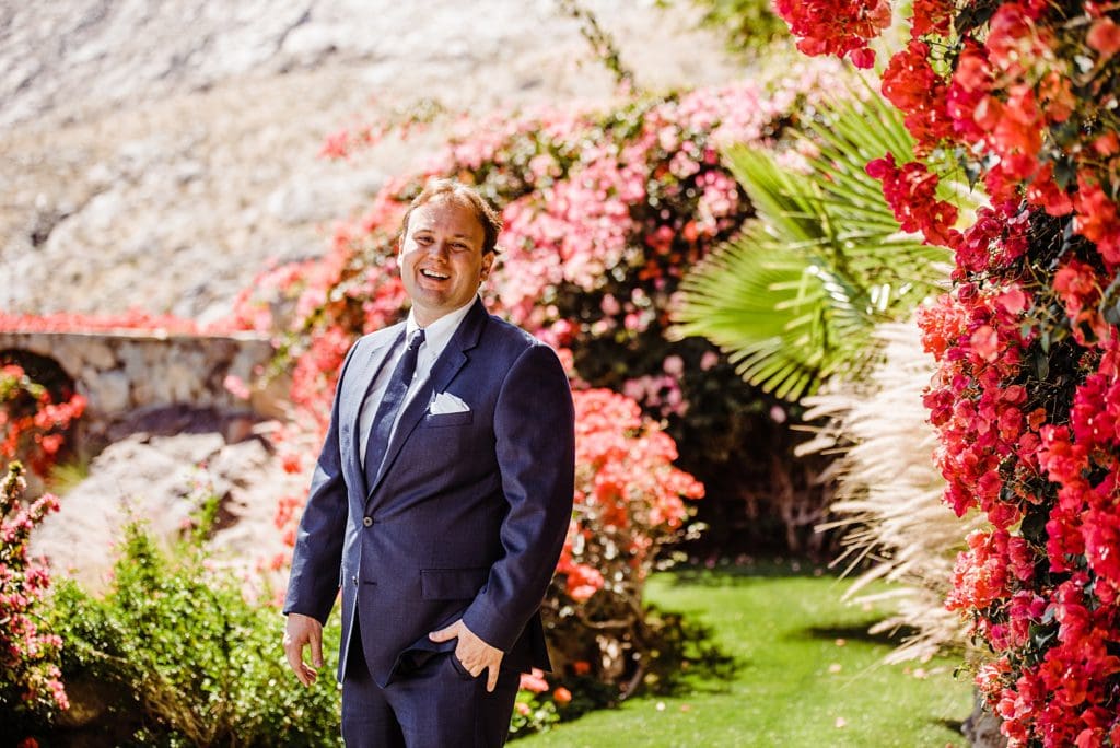 wedding photos at the o'donnell house in palm springs