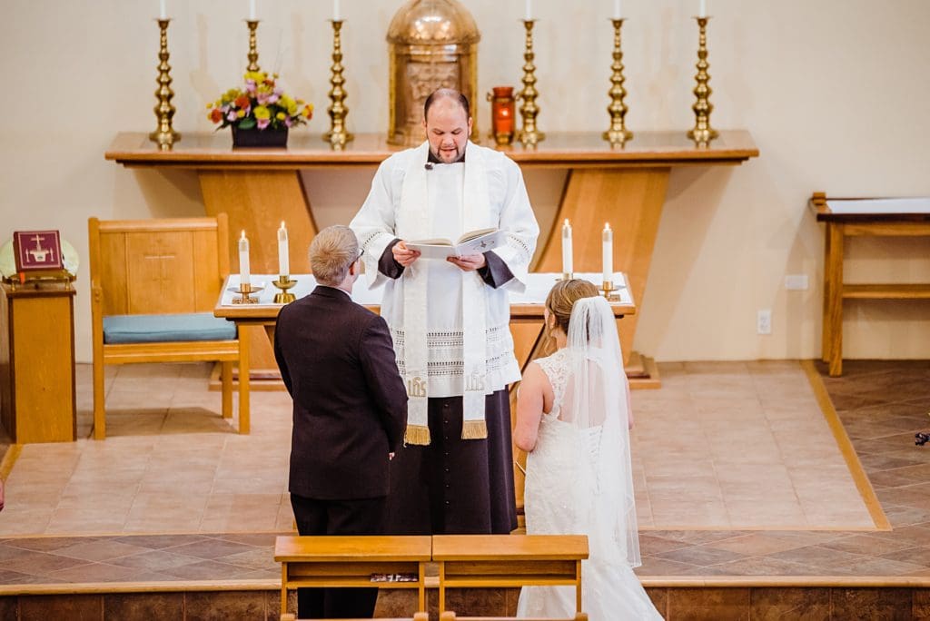 st pius catholic church wedding in pueblo colorado