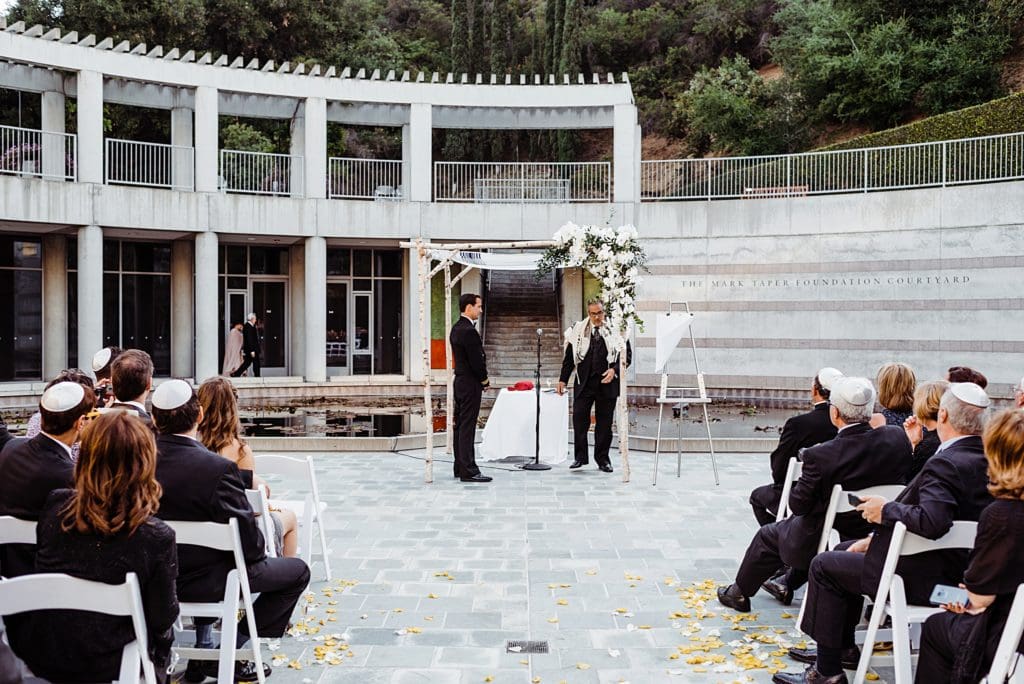 skirball center wedding ceremony