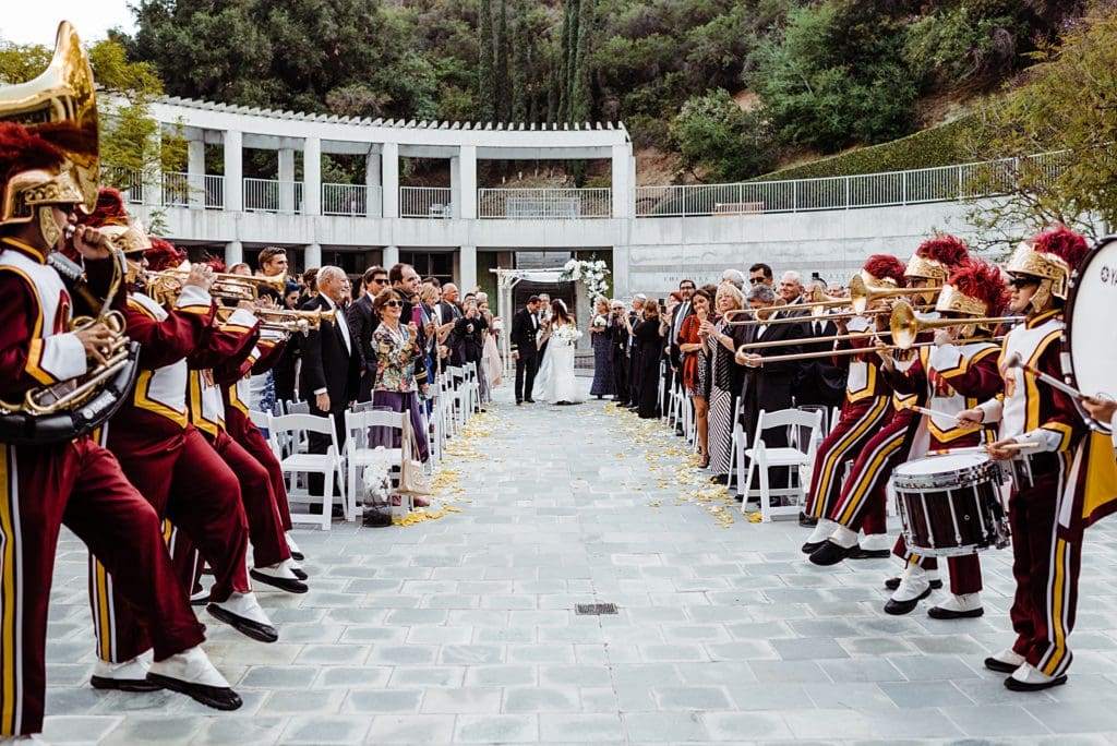 skirball center wedding ceremony