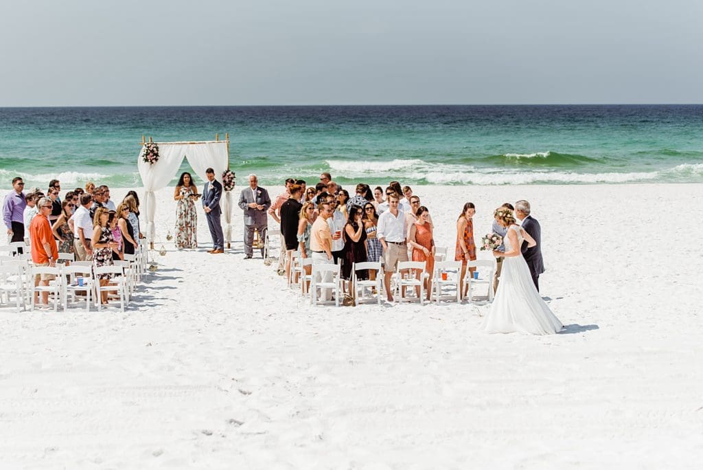 miramar beach wedding ceremony