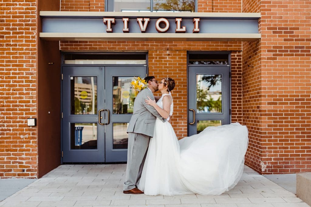 Tivoli Turnhalle wedding in Denver
