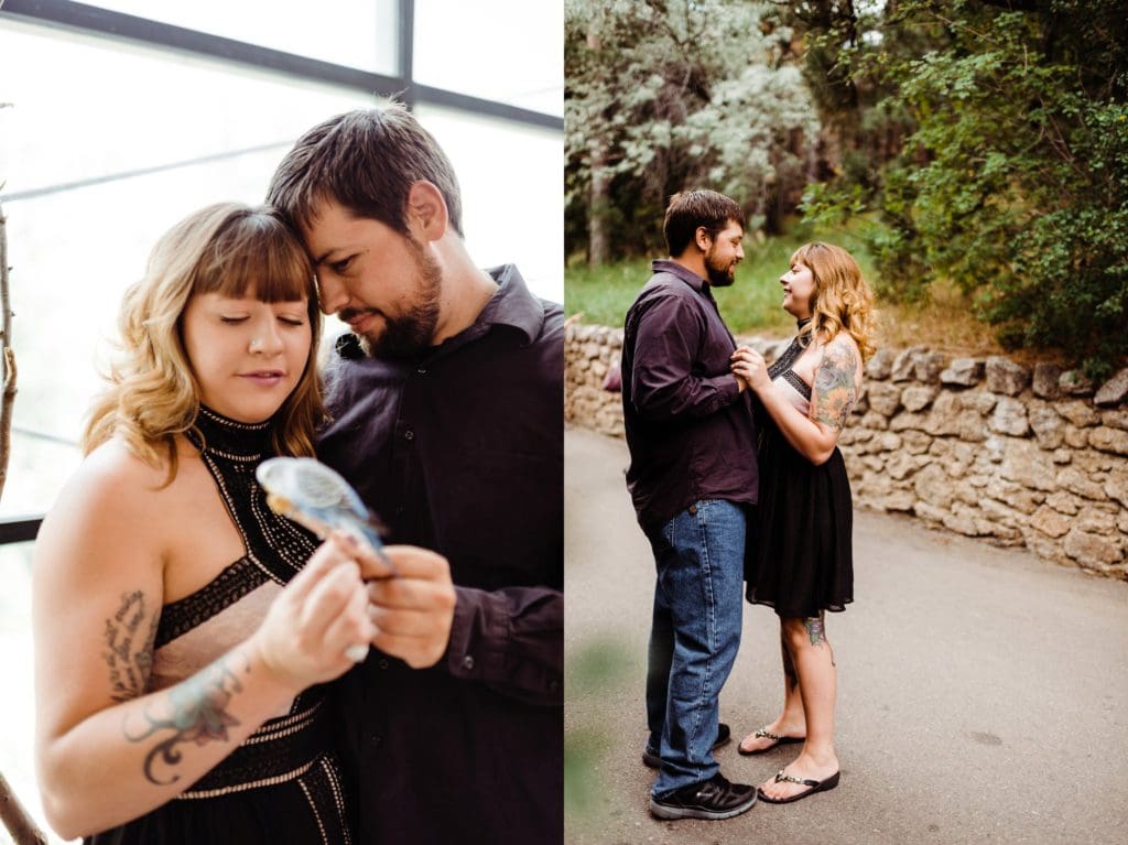 Engagement Session at the Cheyenne Mountain Zoo