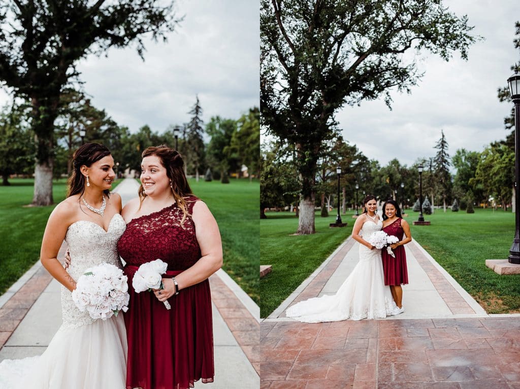 wedding photos at colorado college