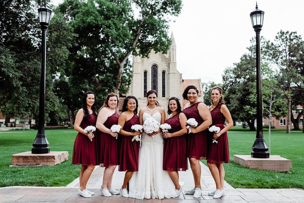 wedding photos at colorado college