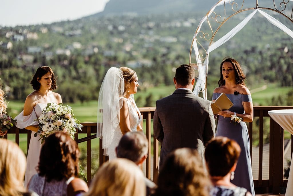 cheyenne mountain resort wedding in colorado springs