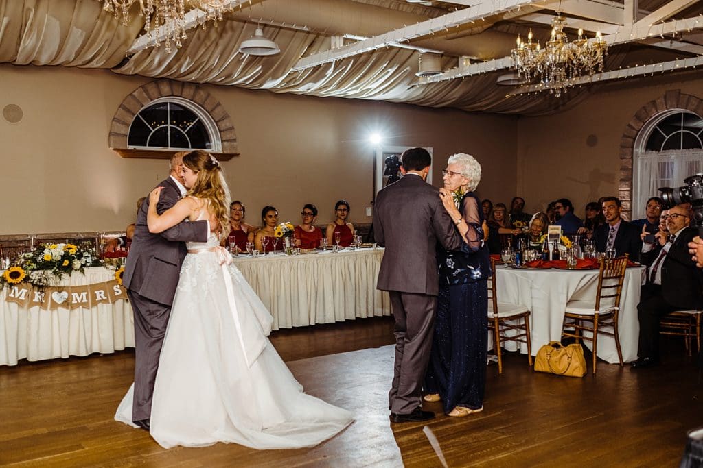 tapestry house wedding reception photos
