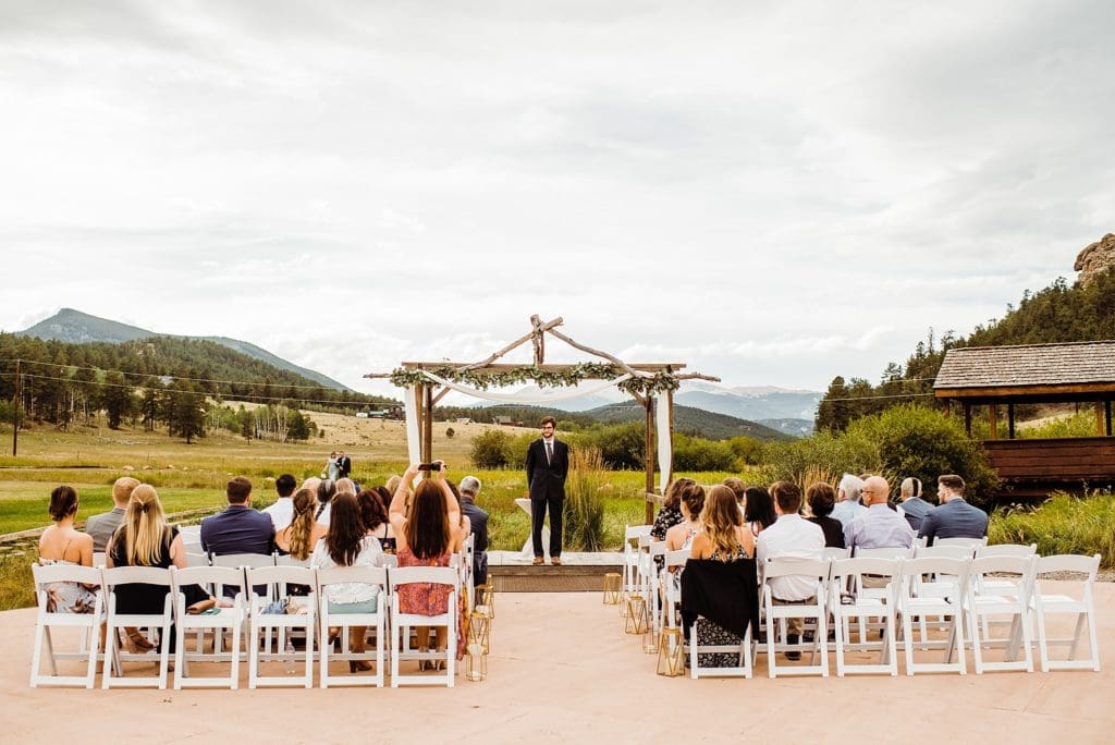 deer creek valley ranch wedding ceremony