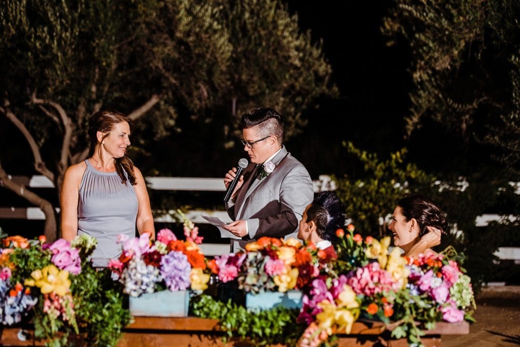 speeches at wedding reception