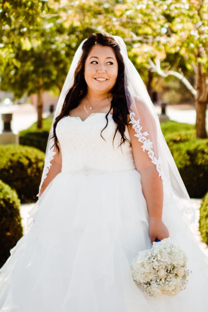 bride at peterson air force base