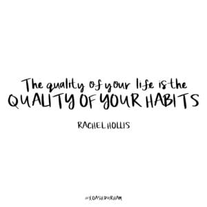 rachel hollis quote about health