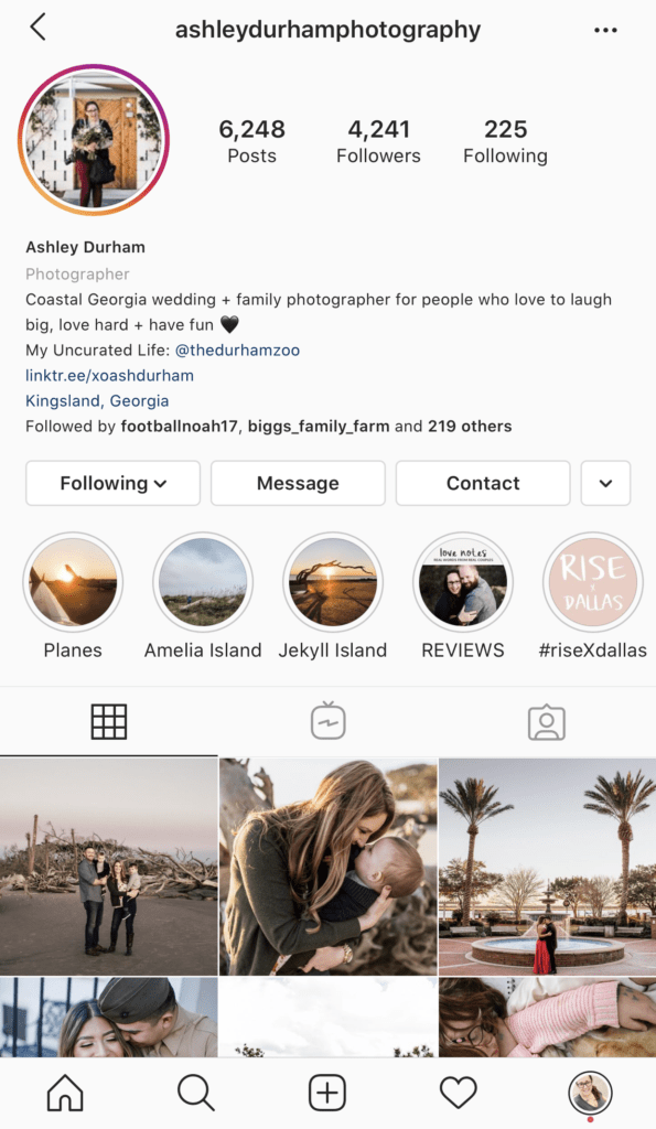 Ashley Durham Photography Instagram