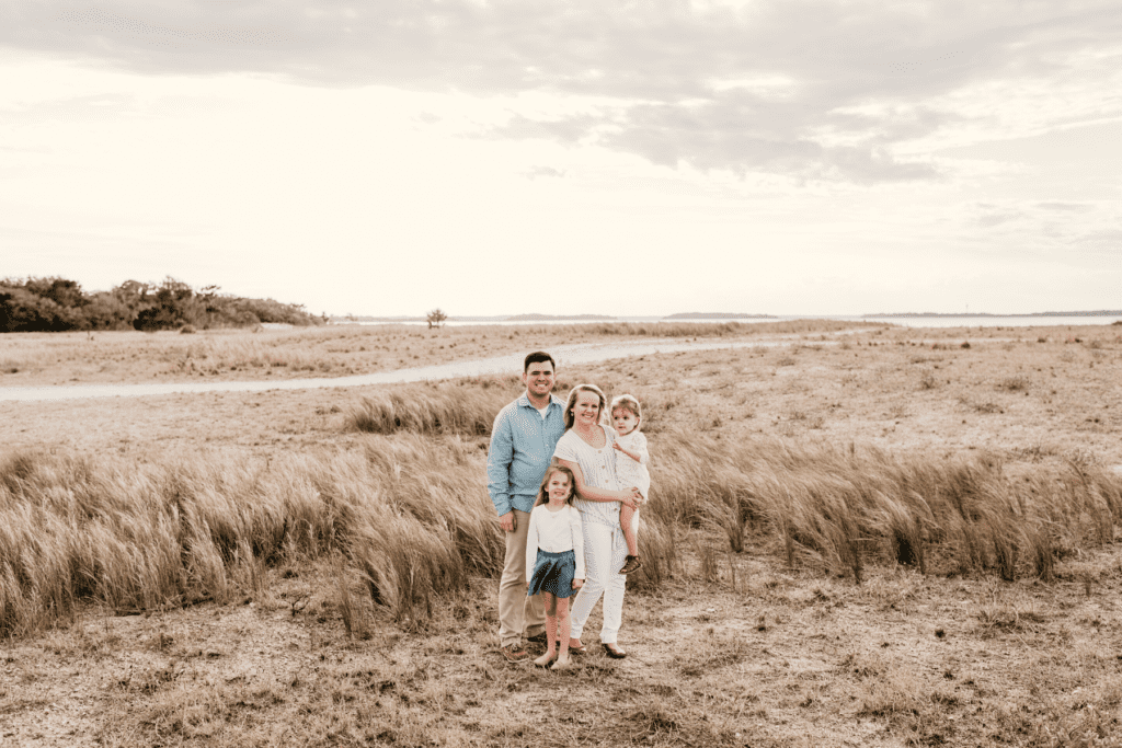 family photos at fort clinch state park