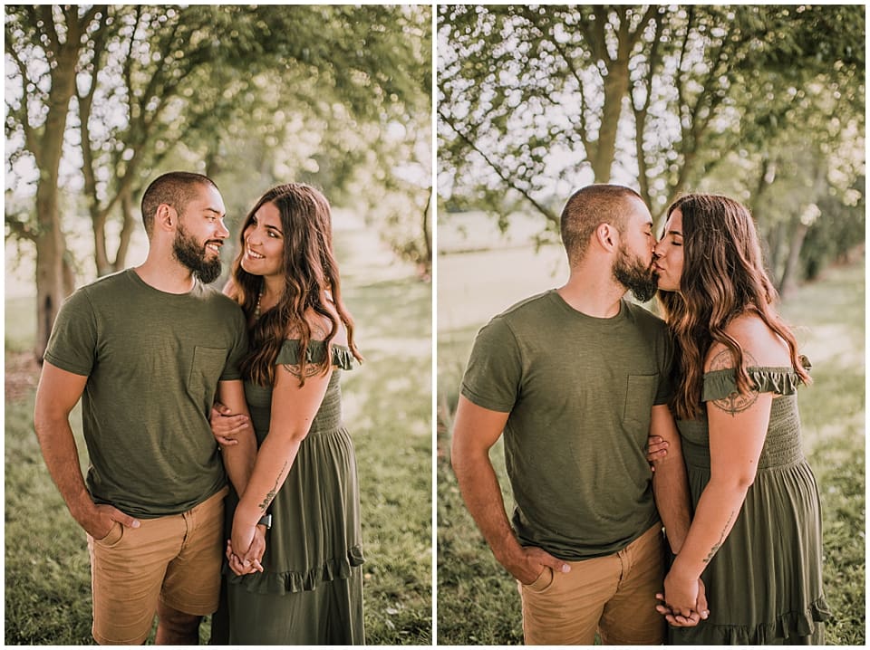 couples photos at white river county park