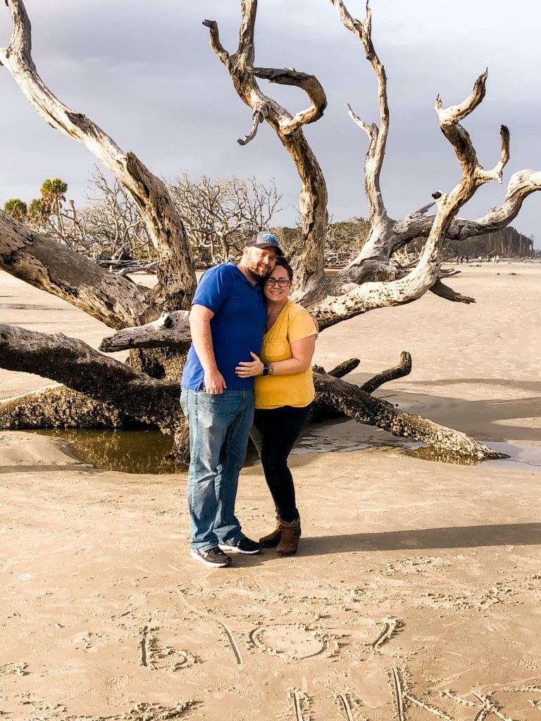 randy and ashley at jekyll island