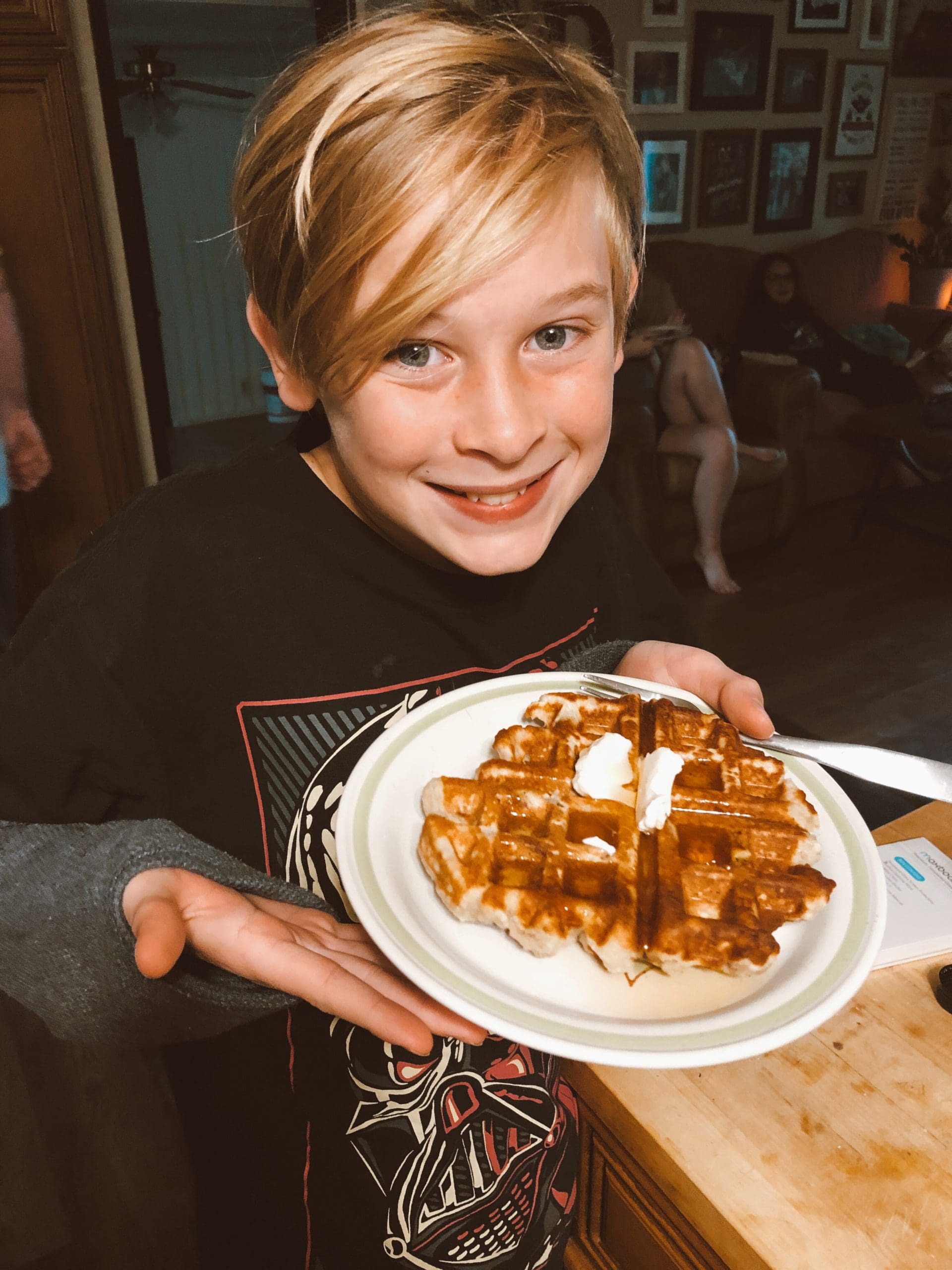 kid approved gluten free waffles