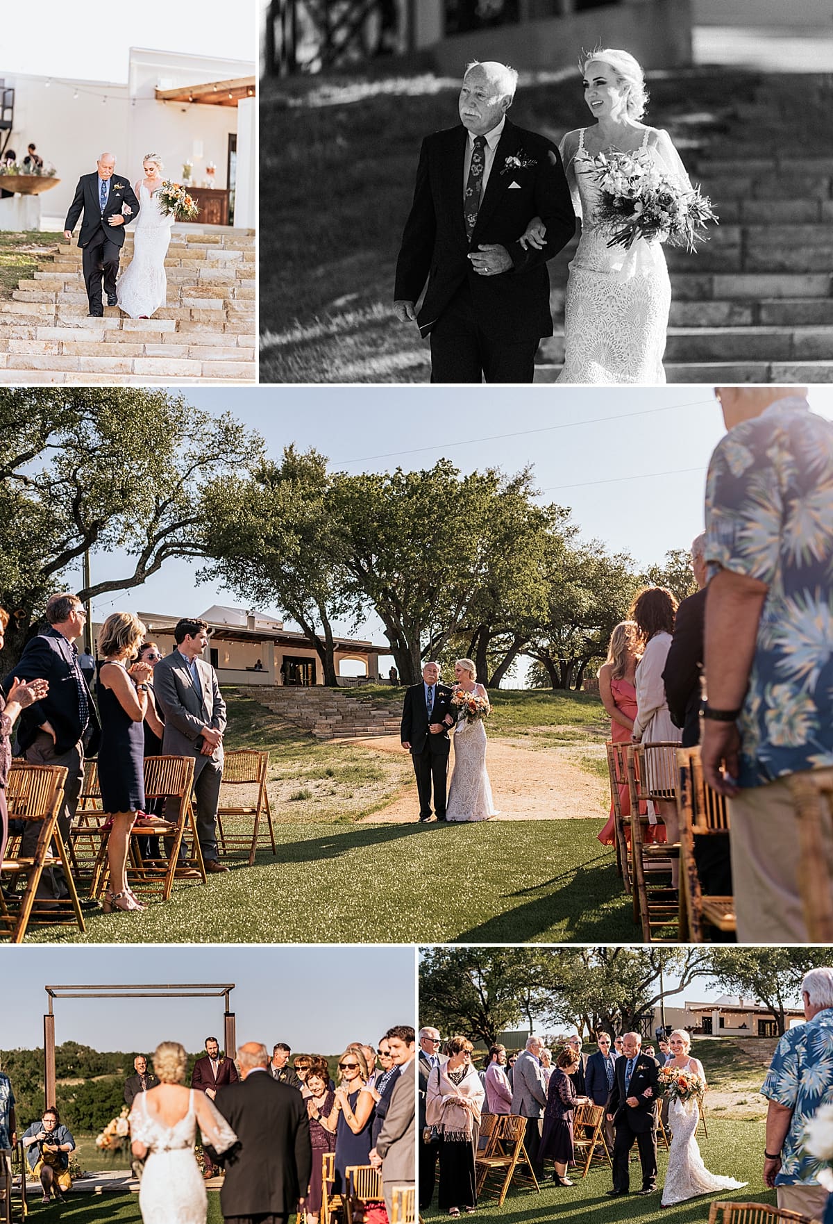 ceremony photos at lazy s hacienda weatherford texas wedding