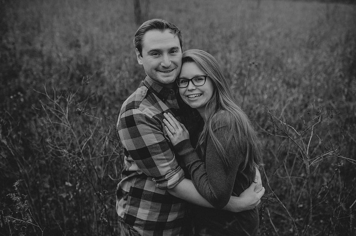 engagement session at bong recreation area