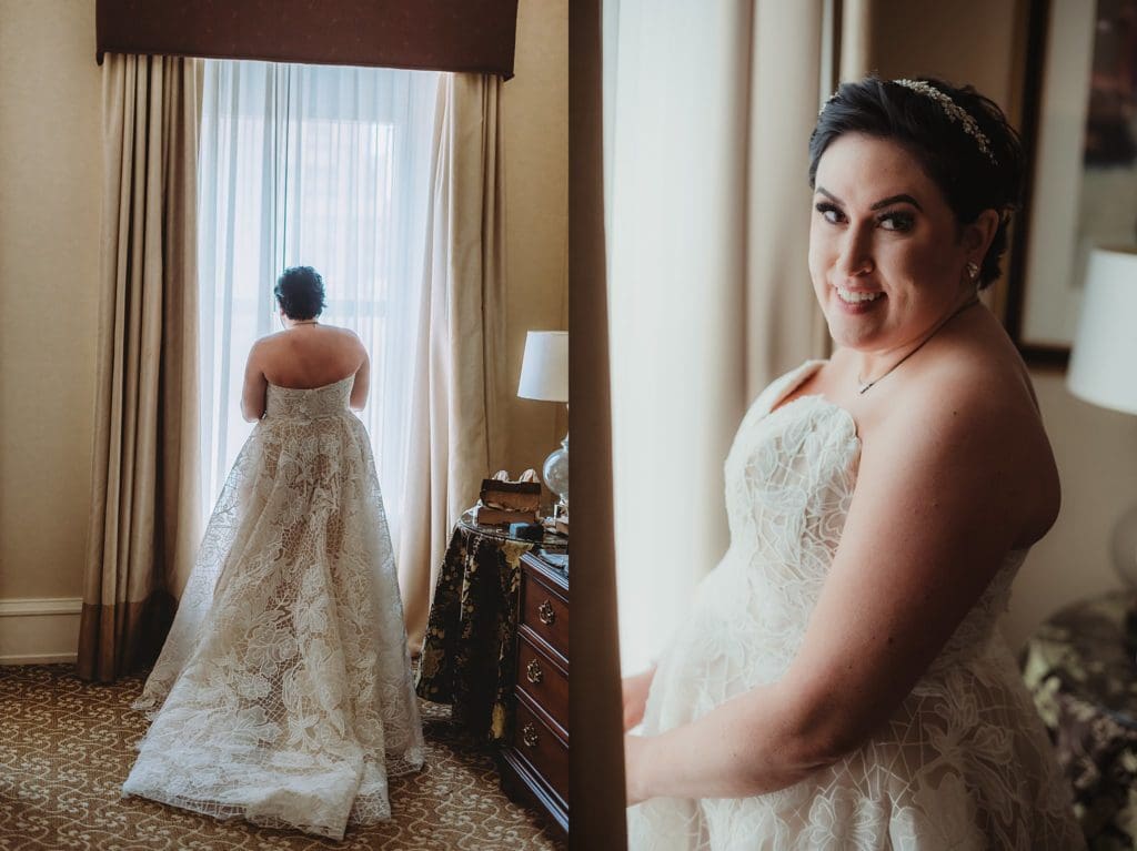 pfister hotel wedding indoor bridal suite