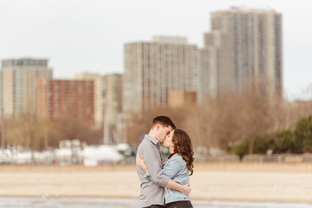 mckinley marina couples session in milwaukee