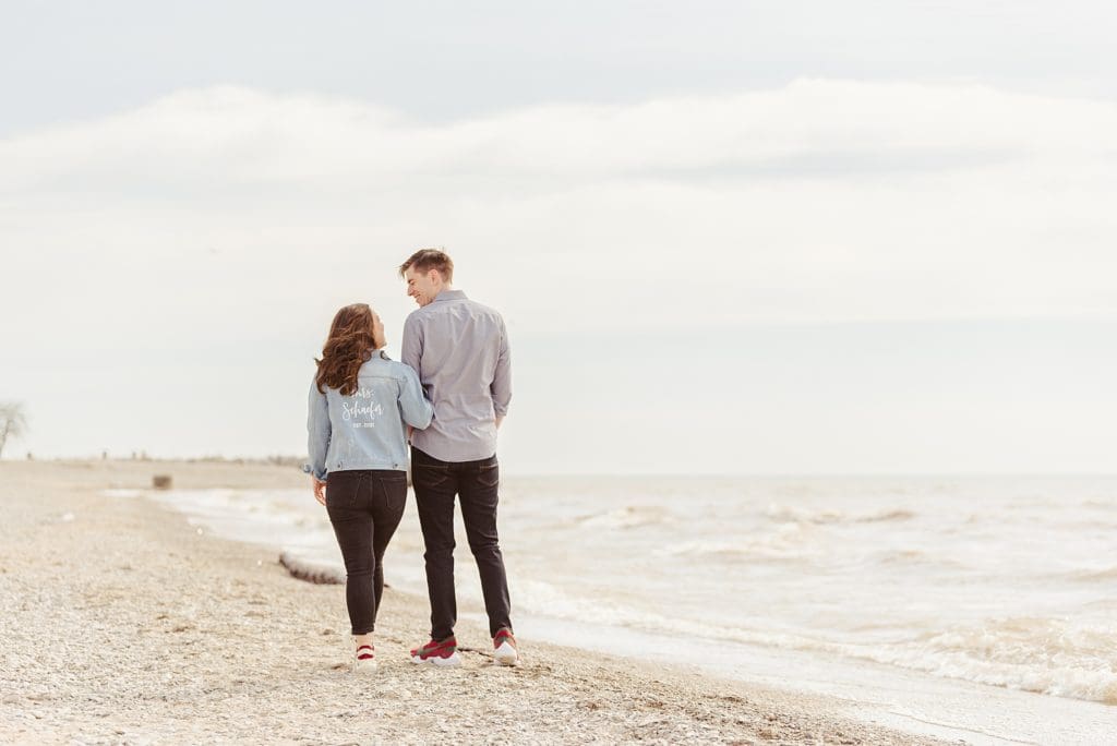 mckinley marina couples session in milwaukee