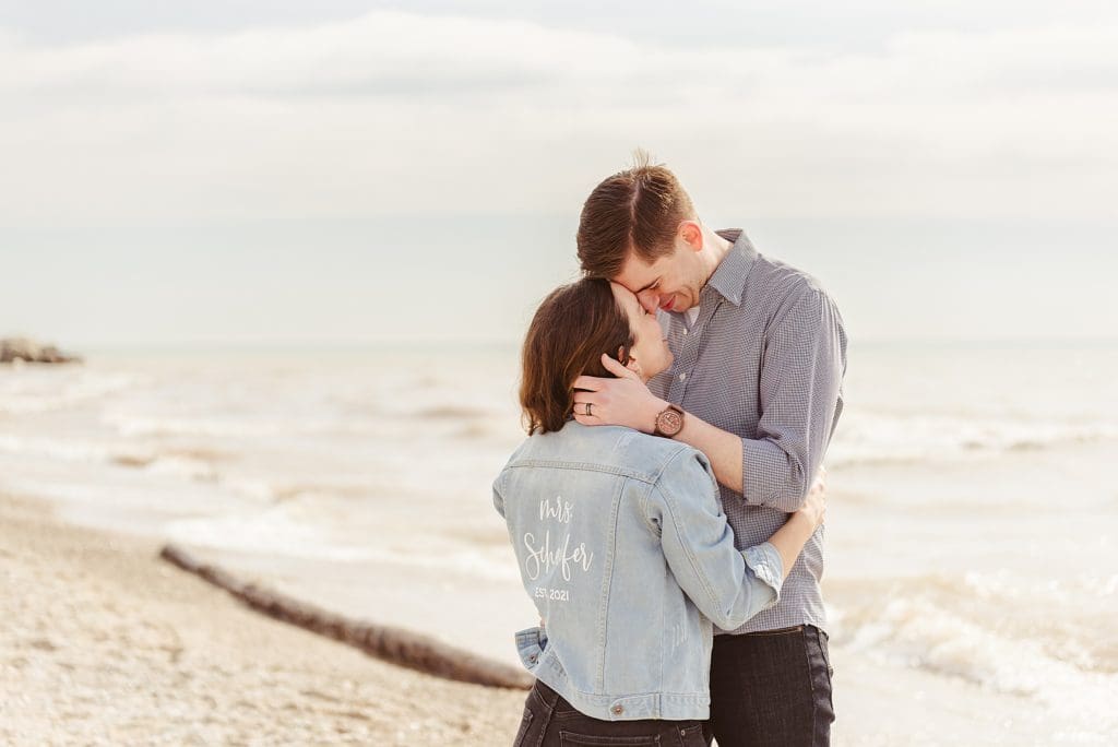 mckinley marina couples session in milwaukee