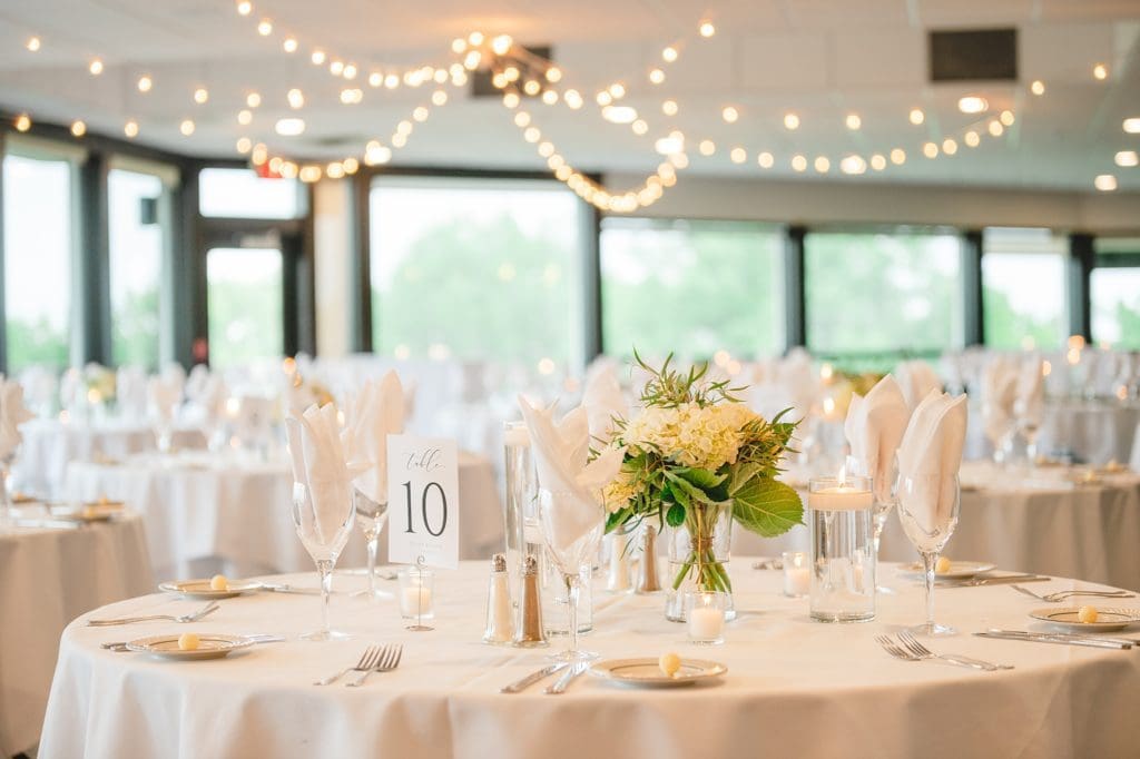 indoor wedding reception photos at blackhawk country club