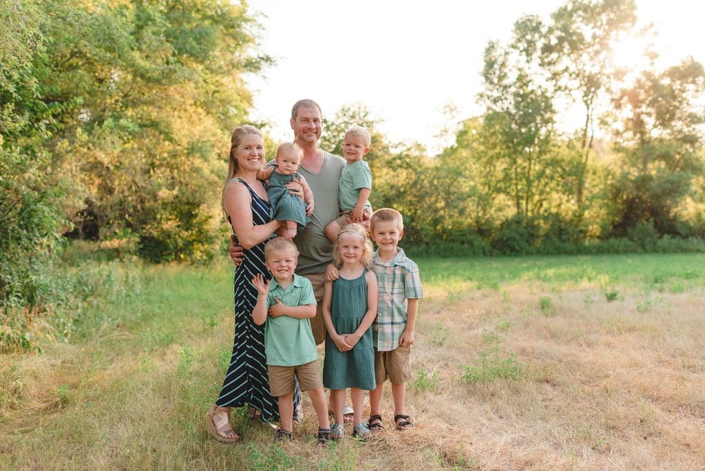 family photographer near twin lakes wisconsin