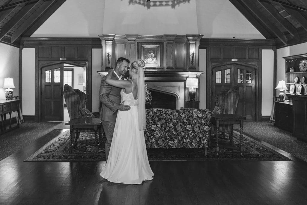 indoor wedding photos at westmoor country club