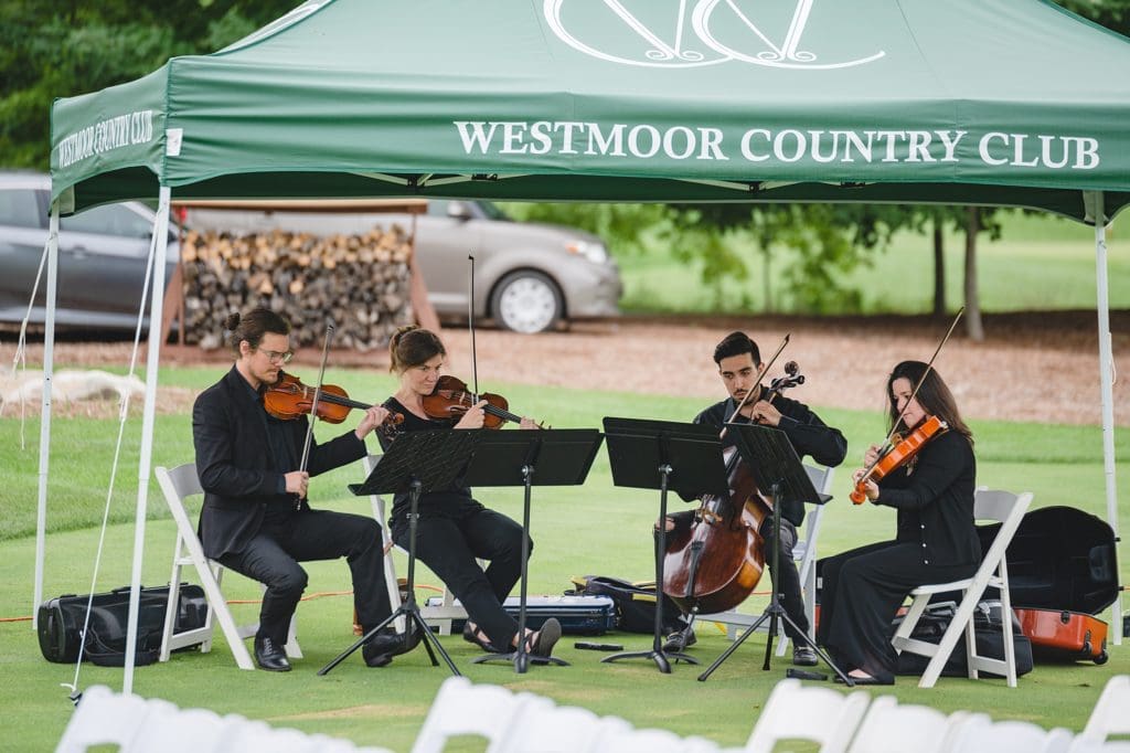 lakeside string quartet violinists for weddings in wisconsin