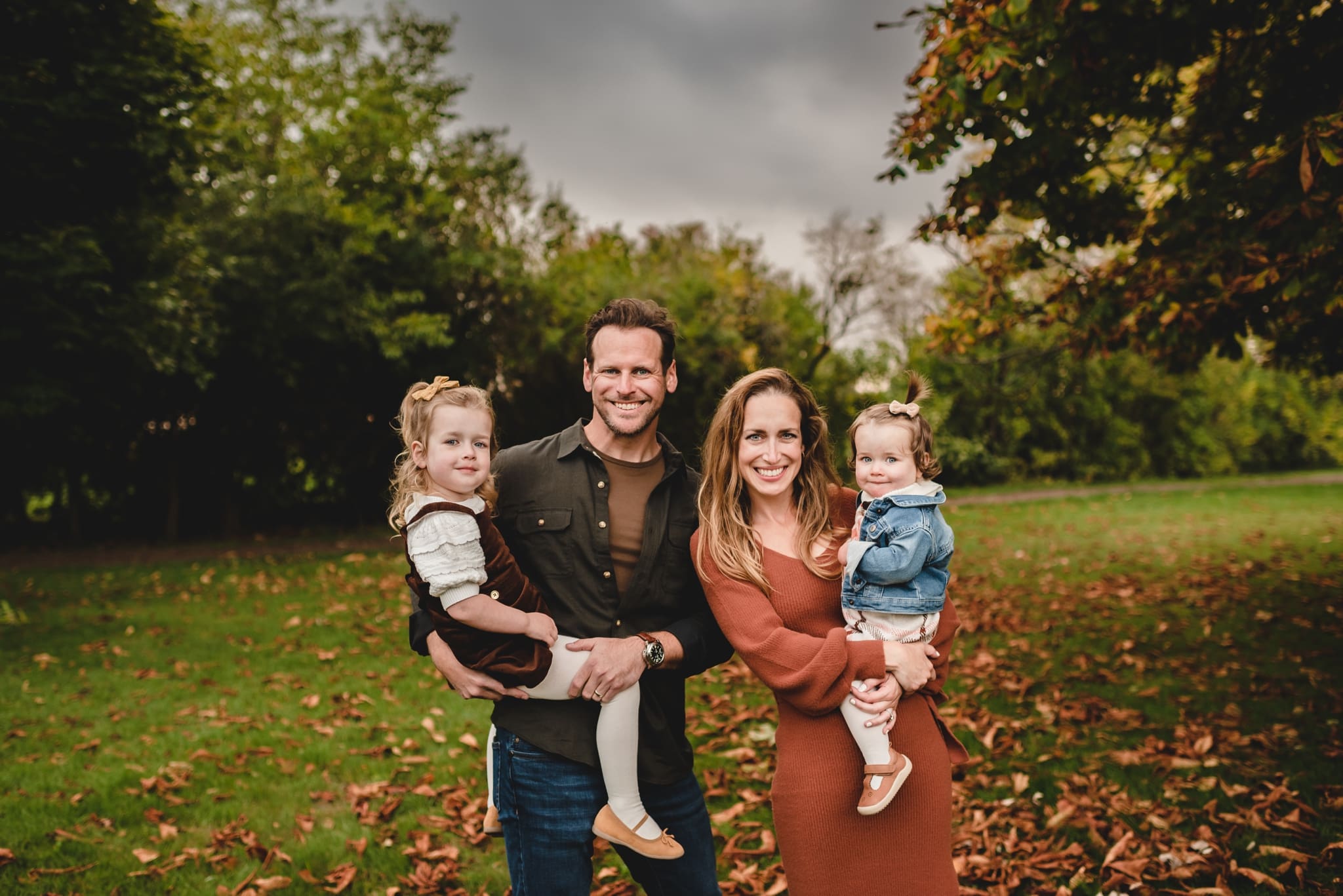 fall family photos in racine
