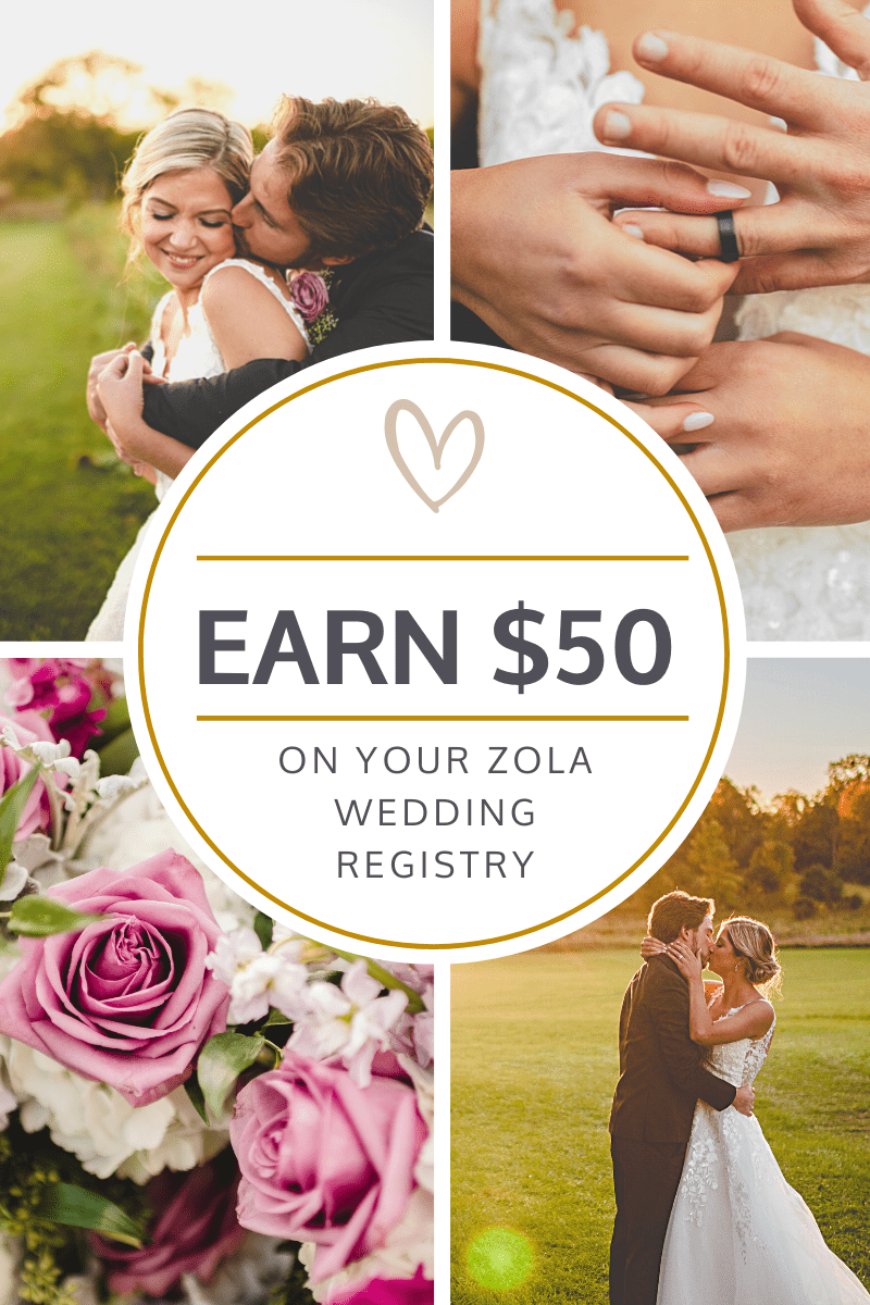 earn $50 on your zola registry