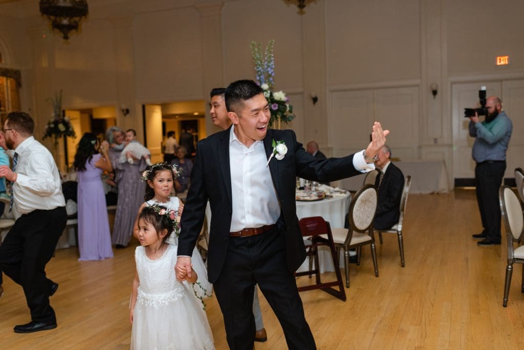 dancing photos at wedding reception