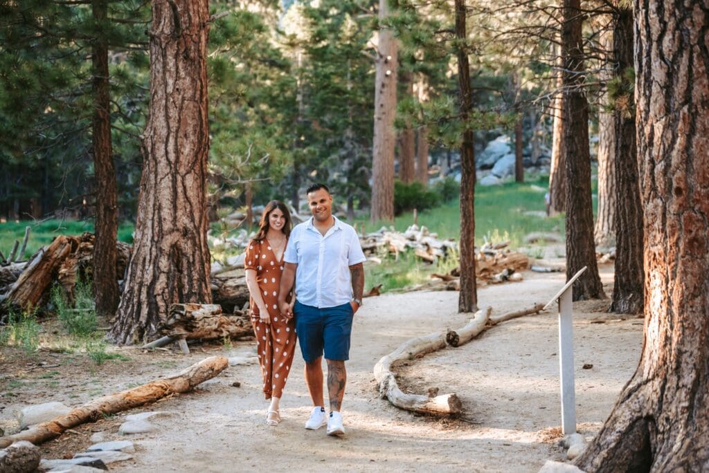 palm springs aerial tramway engagement photos