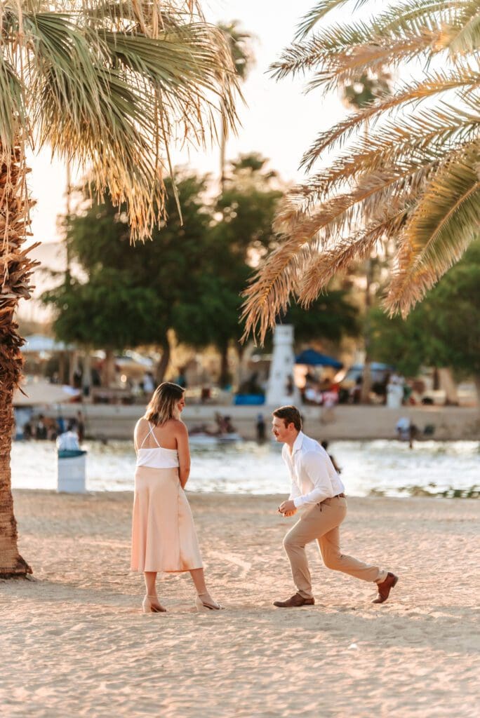 lake havasu surprise proposal photographer