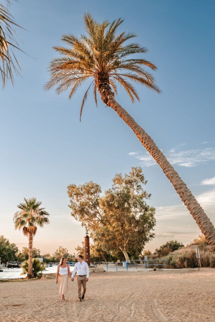 lake havasu surprise proposal by the channel